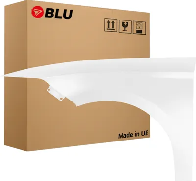 Image de BLU Aile Compatible avec Seat Leon III 3 5F LS9R Gauche Weiss GletscherWeiss | 2012-2020 | Avant | Peint| Prêt à Monter | Acier