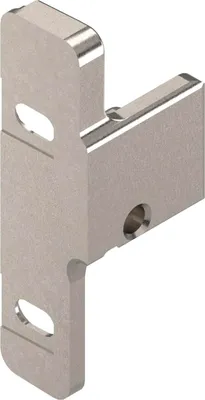 Image de BLUM METABOX Fixation avant chambranle N, version à visser, gauche, zinc nickelé