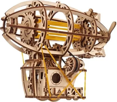 Produktbild von Mechanischer Modellbausatz Steampunk-Luftschiff