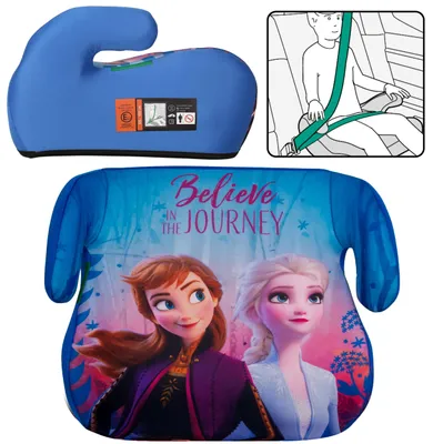 Produktbild von Disney Die Eiskönigin Sitzerhöhung fürs Auto, Kindersitz für Mädchen, 22–36 kg, 125–150 cm