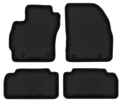 Immagine prodotto di Tappetini in moquette per Mazda Premacy III 2010- (monovolume) – set 4 pezzi, neri, su misura – Wielganizator DURBAN