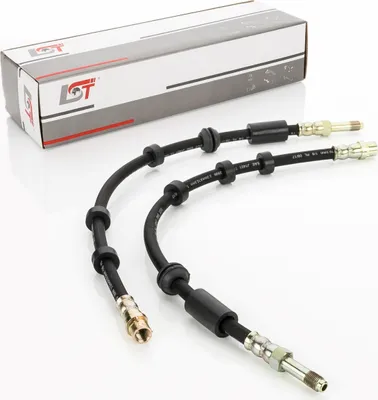 Produktbild von 2x Bremsschlauch Bremsleitung hinten beidseitig für AUDI A6 C7 - 445mm