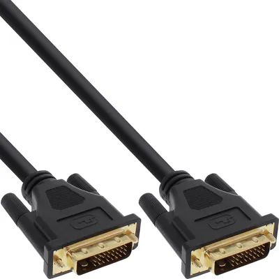 Zdjęcie produktu dla InLine 4043718070923, 3 m, DVI-D, DVI-D, Męska, Męska, Czarny