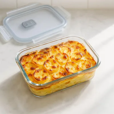 Obrázok produktu pre Sklenené nádoby na skladovanie potravín so vzduchotesným vekom