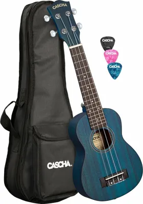 Produktbild von Cascha HH 2266L Blue Sopran Ukulele