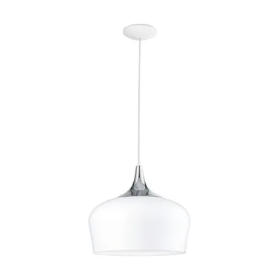 Immagine prodotto di Eglo 95384 Obregon lampada a sospensione cromo bianco