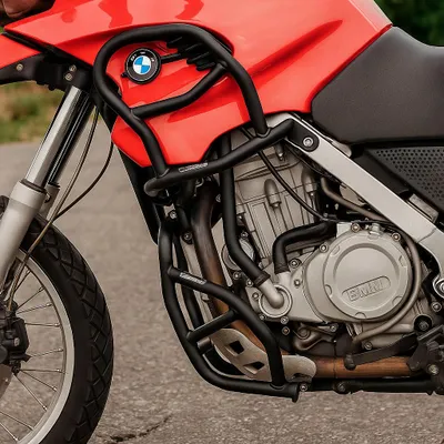 Immagine prodotto di Set di barre paracolpi per BMW F 650 GS 00-07 superiore e inferiore Motoguard