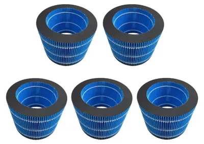 Produktbild von 5x Trade-Shop Luftfilter / Rundfilter / Ersatzfilter kompatibel mit Philips HU3918/70 HU2716/70 HU271X HU391X ersetzt FY3446/30 / Luftbefeuchter-Zubehör