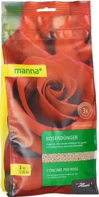Produktbild von Manna Rosendünger 2 kg für ca. 24 m²