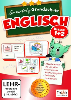 Produktbild von Lernerfolg Grundschule - Englisch Klasse 1+2