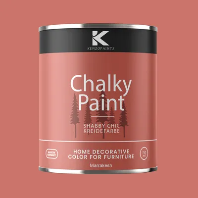 Produktbild von Kenzopaints Chalky Paint Kreidefarbe Möbelfarbe Möbellack 1Kg / 750ml - Marrakesh