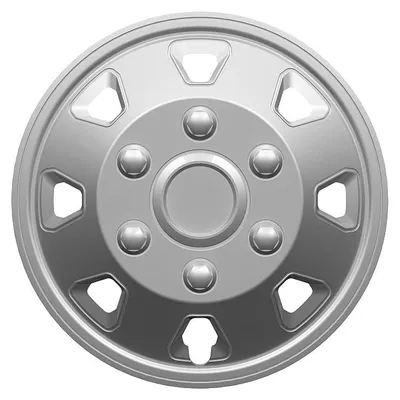 Produktbild von AutoStyle 4er Set Radzierblenden Itah 16-Zoll Silber (Sphäre)