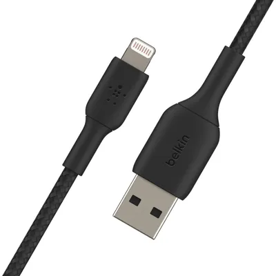 Immagine prodotto di Belkin CAVO INTRECCIATO DA USB-A A LIGHTNING 2M