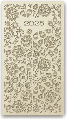 Image de Calendrier 2025 A6 hebdomadaire vivella relief Beige