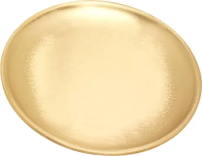Produktbild von Moderner Untersetzer Ø12cm Messing Gold Kerzenteller Dekoration Stumpenkerzen