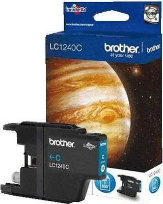 Produktbild von Brother - Tintenpatrone LC-1240C blau | 5 Stück