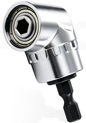 Immagine prodotto di Adattatore per trapano angolare, accessorio per avvitatore, attacco esagonale da 1/4"