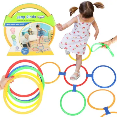 Produktbild von WOOPIE Springspiel Springset Ringe Reifen 10 Stk.