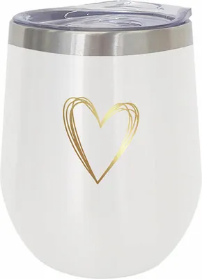 Produktbild von PPD Pure Heart gold Thermo Mug, Thermobecher, Coffee To Go, Isobecher, Iso Becher, 350 ml, 180501916