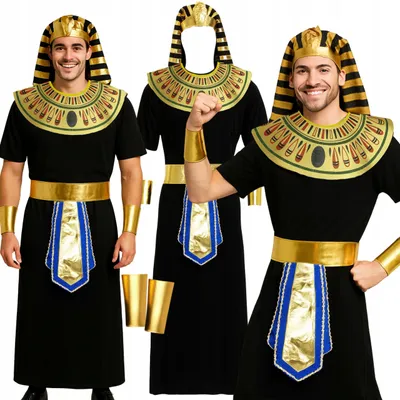 Produktbild von Hopki Kostüm Pharao Ägyptisch Ägypter Fasching Herren