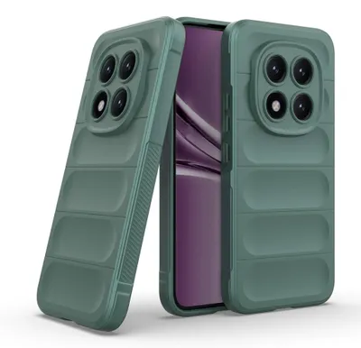 Produktbild von Handy Hülle für Xiaomi Redmi Note 15 Pro+ 5G Grip Case Cover Schutzhülle Softgrip Farbe: Grün