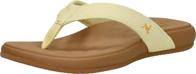 Image de Reef Cushion Harmony  Teenslippers - Geel - Maat 41