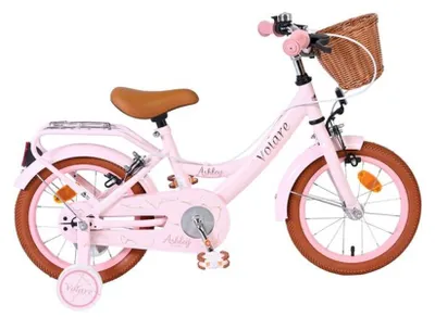 Immagine prodotto di Bicicletta per bambini Volare Ashley - Ragazza - 14 pollici - Rosa - Due freni a mano