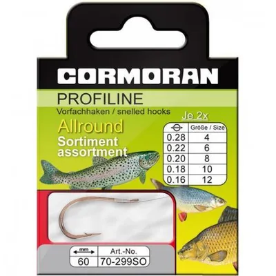 Immagine prodotto di Cormoran Profiline leader con assortimento di ami 299 SO