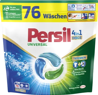 Produktbild von PERSIL Vollwaschmittel 4 in1 Discs Universal 76WL