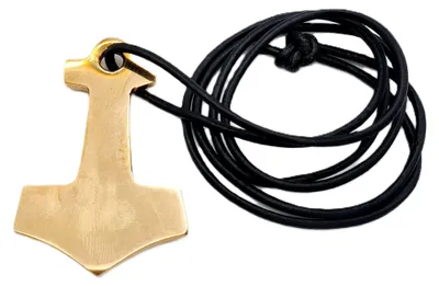 Obrázek produktu pro CRAFTOMATIK, středověký amulet | Ručně vyrobený vikingský přívěsek | Červená měď