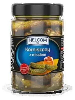Obrázek produktu pro Helcom Okurky Korniszony Med 300 g