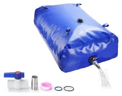Produktbild von Regentonne Regenwassertank Wassersack - 240 Liter - PVC - Faltbar