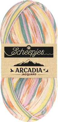 Produktbild von Scheepjes Arcadia Sockengarn 100g 1001 Thisledown