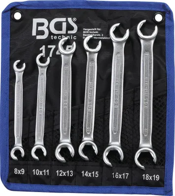 Produktbild von BGS 1745 Offener Ringschlüsselsatz, 6-tlg.