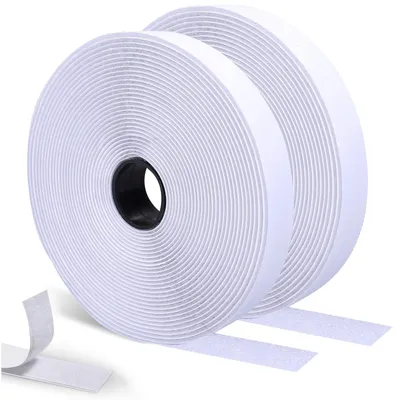 Imagen del producto de Cinta adhesiva de tela, extra resistente, de 15 metros de largo y 20 mm de ancho, ideal para textiles y fijaciones