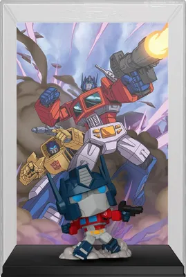 Image de Transformers X MTG POP ! Comic Covers Vinyl Figur Optimus Prime (Magic the Gathering) 9 cm