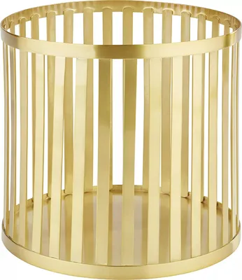 Image de APS APS Plus corbeille/support, or, hauteur : 200 mm, ø : 210 mm