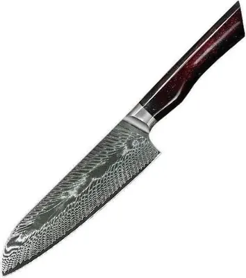 Immagine prodotto di Coltello da cucina damascato YO-37404 Santoku KP37404