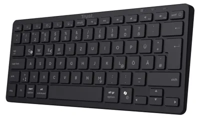 Produktbild von Trust Nado II, 75%, Kabellos, Bluetooth, Schwarz