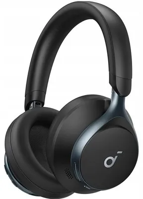 Soundcore Space One Over-Ear-Kopfhörer mit ANC und Bluetooth, Schwarz