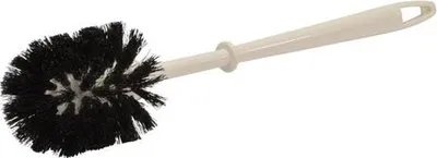 Image de Brosse à WC en polypropylène - noir/blanc | Brosse à WC avec poignée, longueur 37 cm, Ø 7 cm