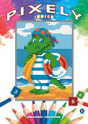 Produktbild von Omalovánka A4 - Pixely Junior