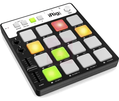 Produktbild von IK Multimedia 03-90050 iRig Pad-Controller für Apple iPad/iPhone/iPod Touch/Mac