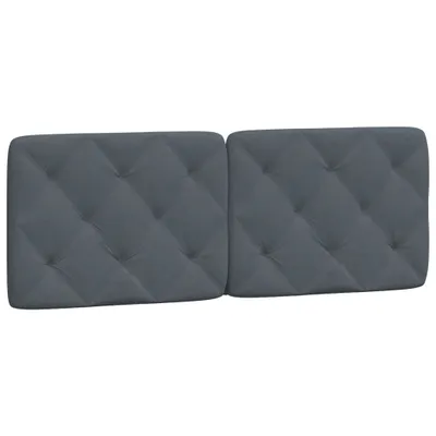 Immagine prodotto di Cuscino Testiera Grigio Scuro 120 cm in Velluto