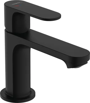 Produktbild von Hansgrohe Waschtischarmatur Rebris S 80 CoolStart EcoSmart+ mattschwarz
