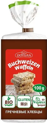 Produktbild von DOVGAN Buchweizenwaffeln 100g