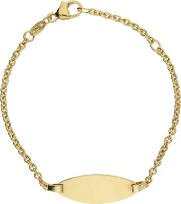 Produktbild von JuwelmaLux ID-Armband 585 Gold JL15-03-0150 14 cm