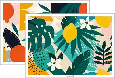 Produktbild von Papieruntersetzer „Amalfi“ 31 x 43 cm 500 Stück.