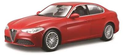 Produktbild von BBURAGO Alfa Romeo Giulia 2016, 1:24, Sportwagen-Modell, Vormontiert, 1:24, Alfa Romeo Giulia (2016), 1 Stück(e), 3 Jahr(e)