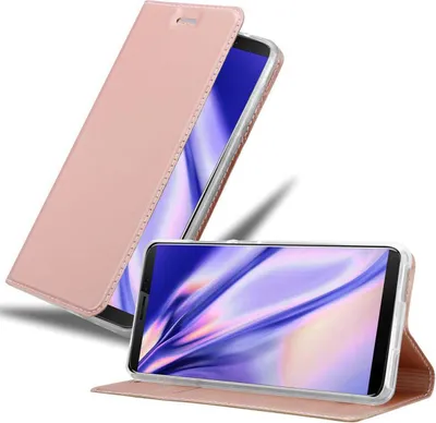 Image de Cadorabo Housse pour Cubot J3 PRO Housse en rose Cover Etui Book Case Booklet